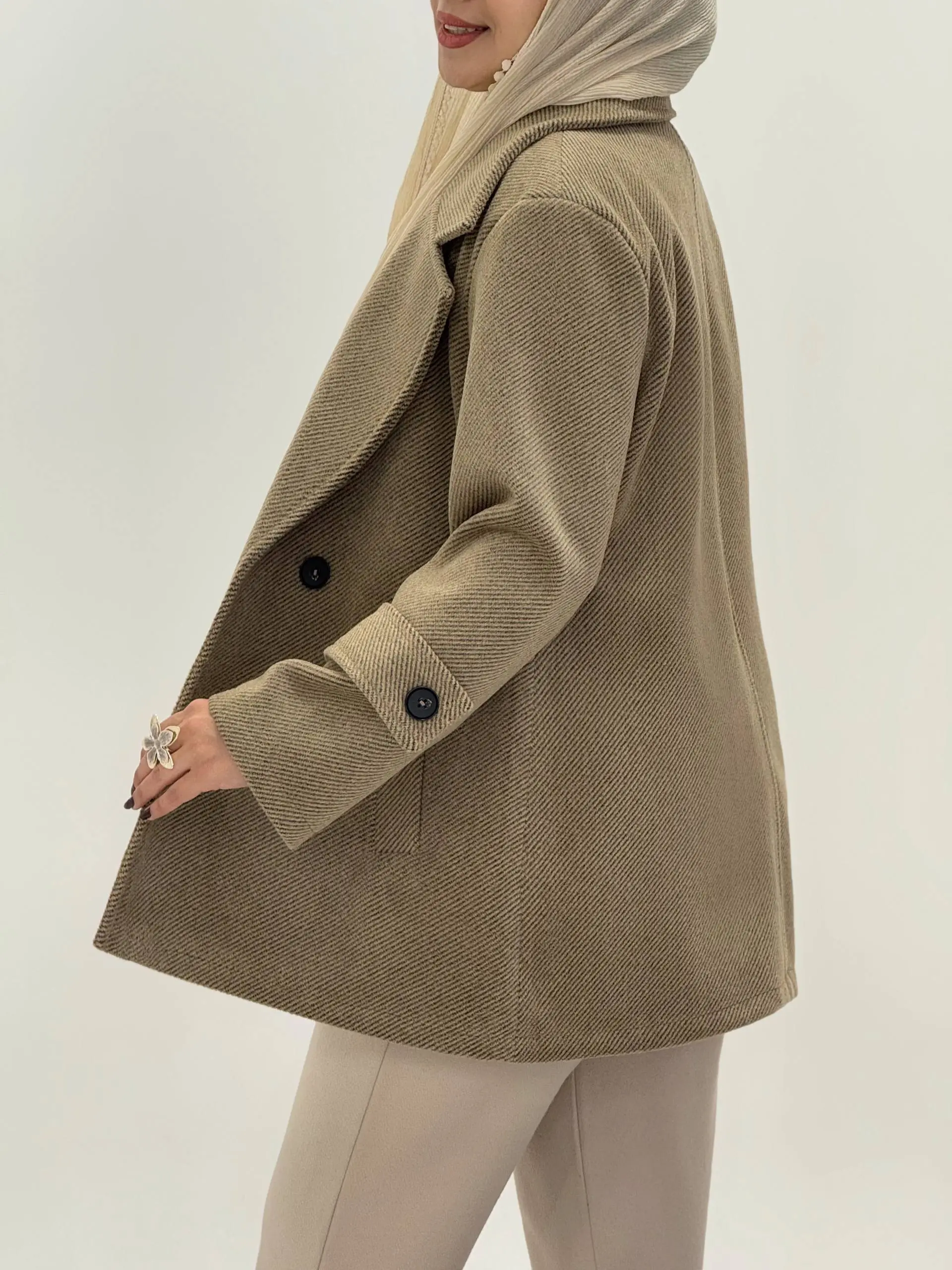 3676-پالتو آستردار مانیسا